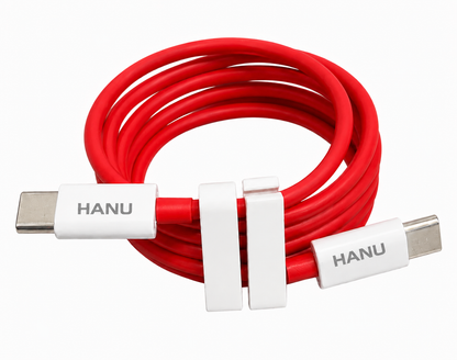 HANU 85W Fast Charging Type C to C Cable 1 METER